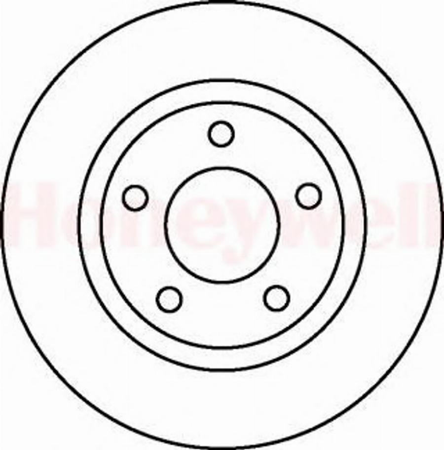 BENDIX 562060 B - Kočioni disk www.molydon.hr