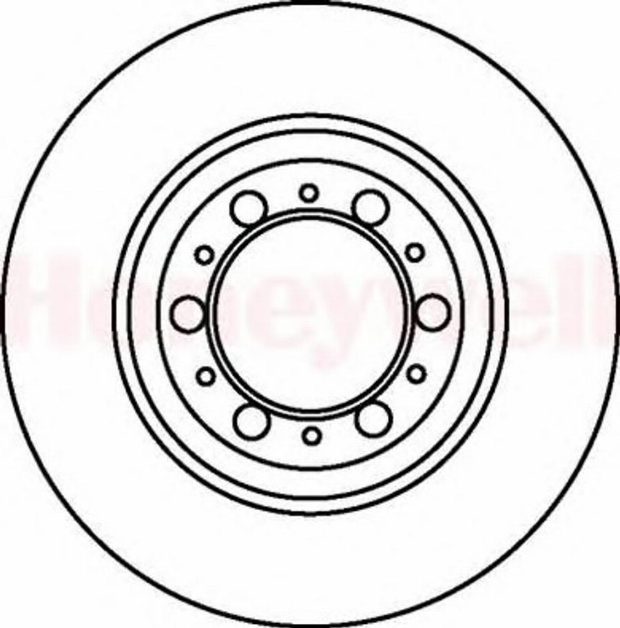 BENDIX 562063 B - Kočioni disk www.molydon.hr