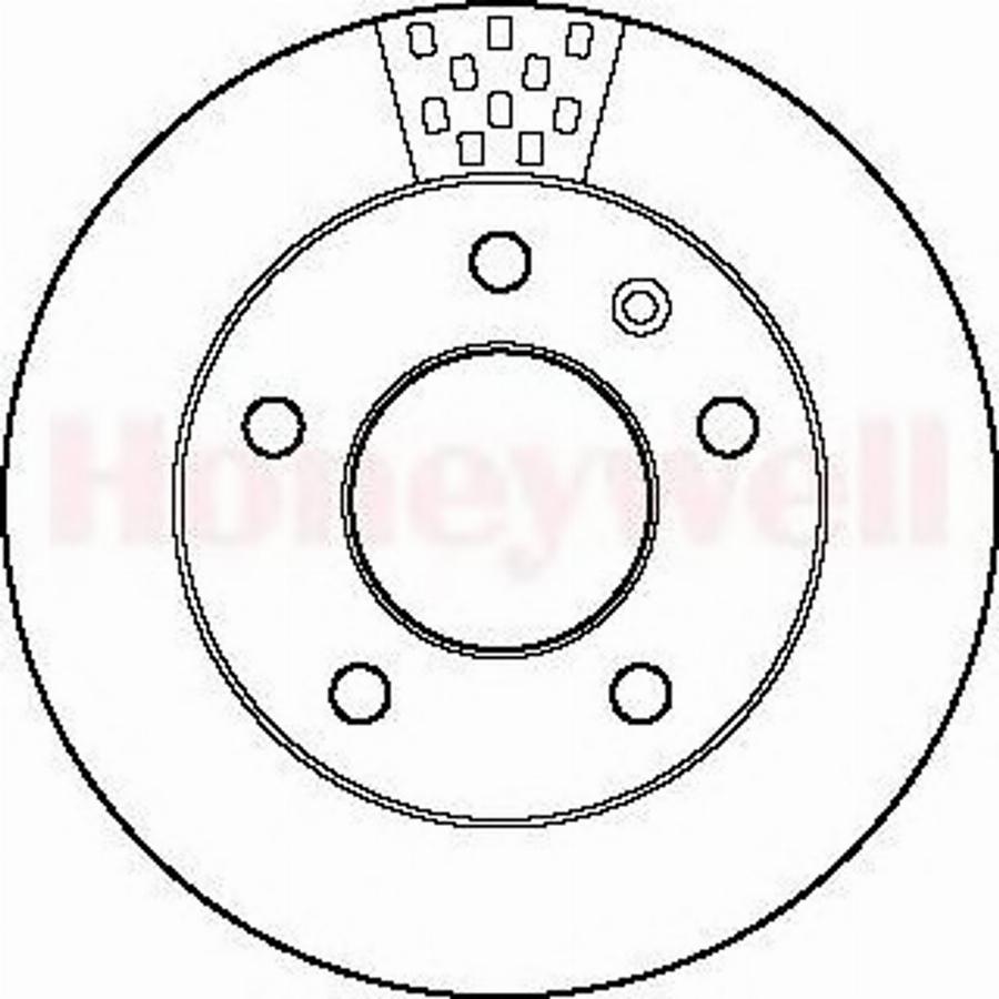 BENDIX 562086 B - Kočioni disk www.molydon.hr