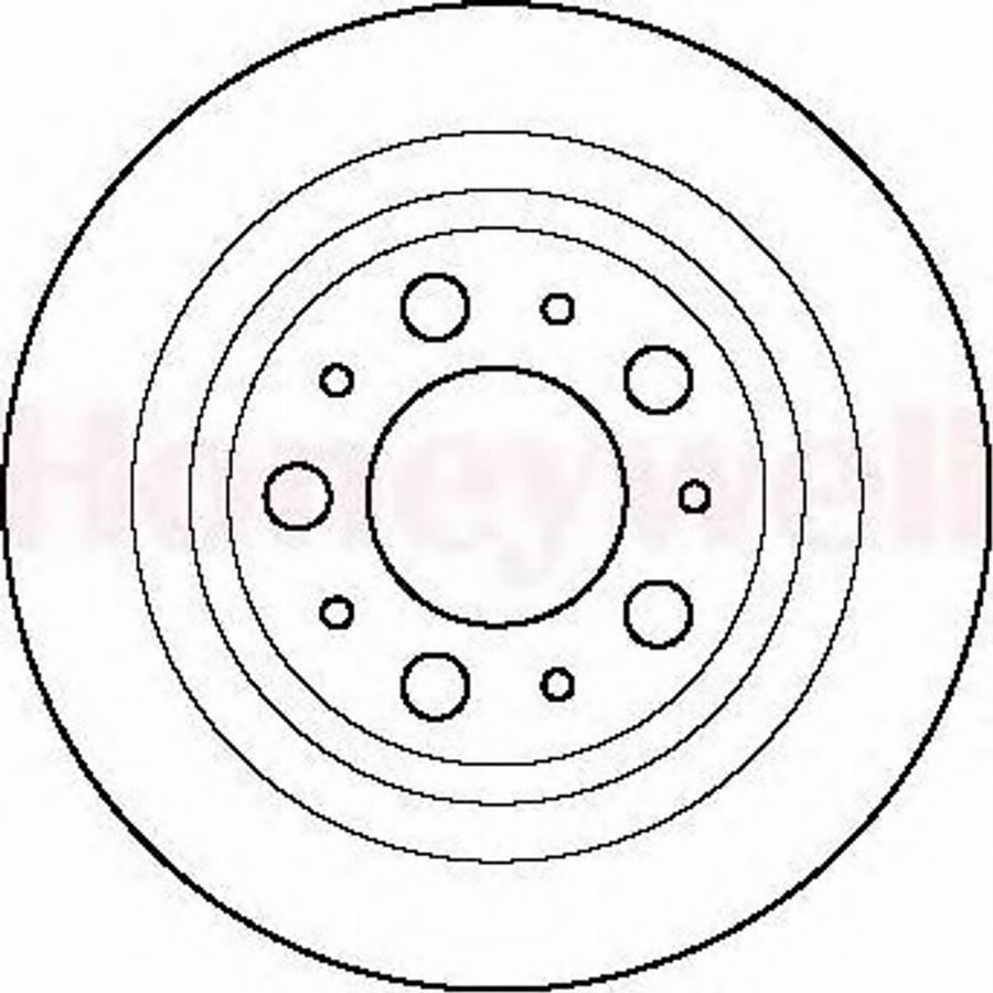 BENDIX 562087B - Kočioni disk www.molydon.hr