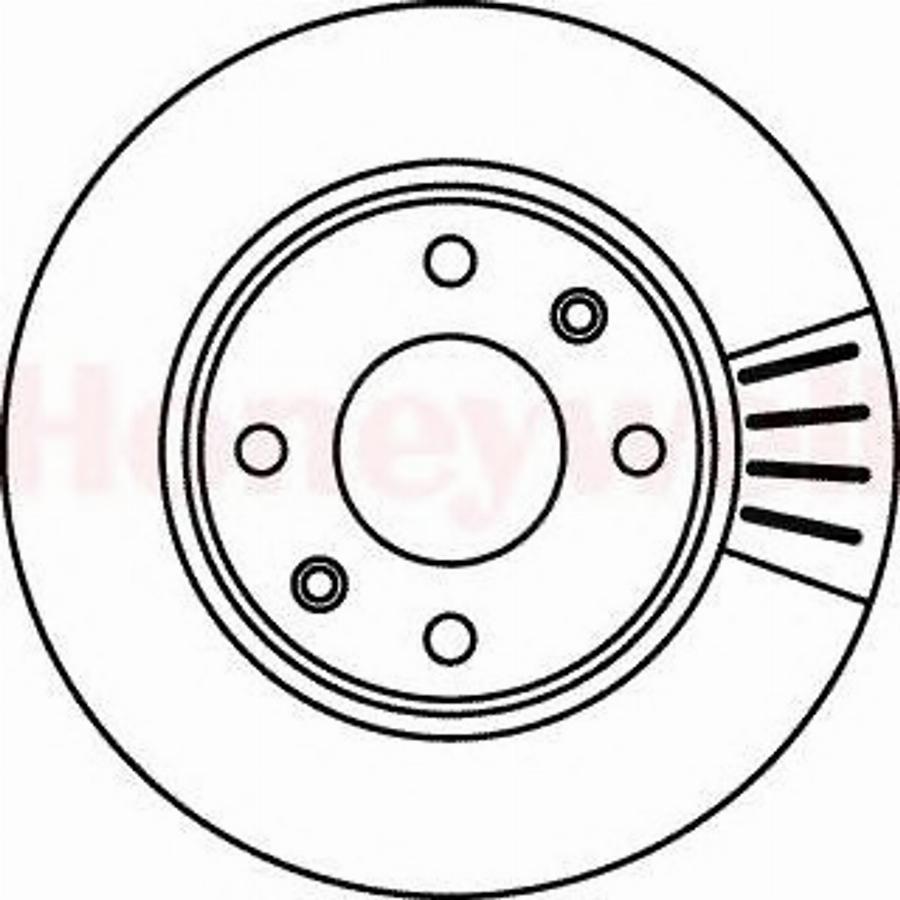 BENDIX 562027 B - Kočioni disk www.molydon.hr