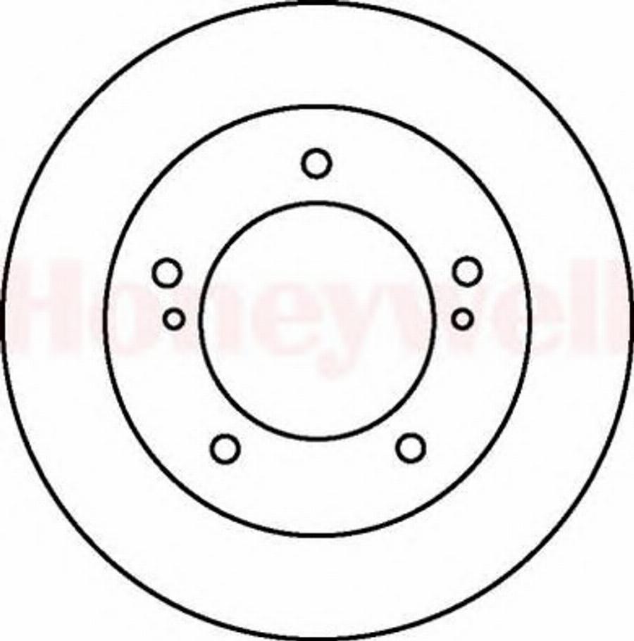 BENDIX 562075 B - Kočioni disk www.molydon.hr