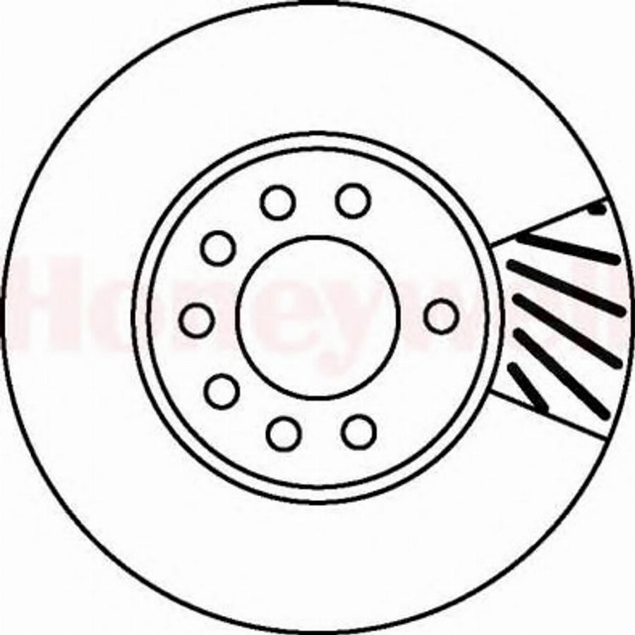 BENDIX 562070 B - Kočioni disk www.molydon.hr