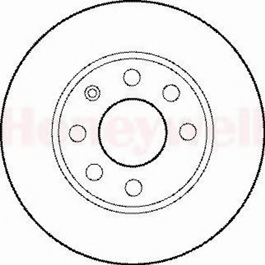 BENDIX 562195 B - Kočioni disk www.molydon.hr