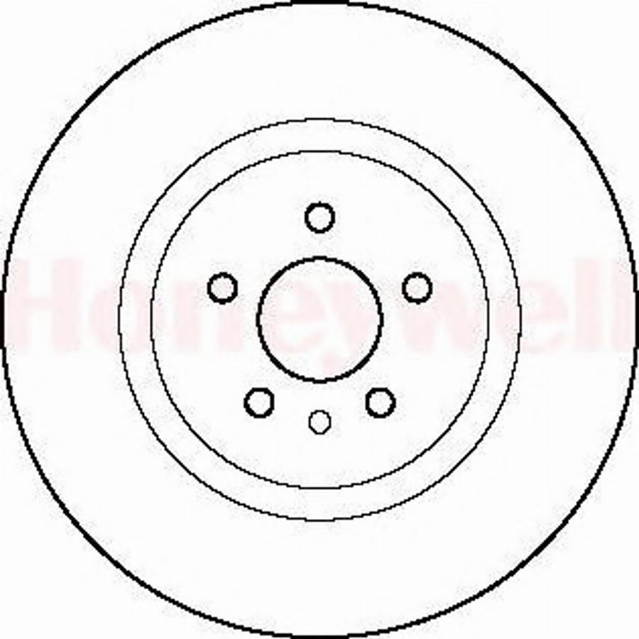 BENDIX 562106 B - Kočioni disk www.molydon.hr