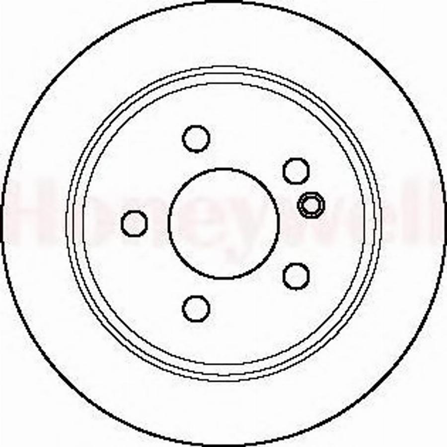 BENDIX 562100 B - Kočioni disk www.molydon.hr