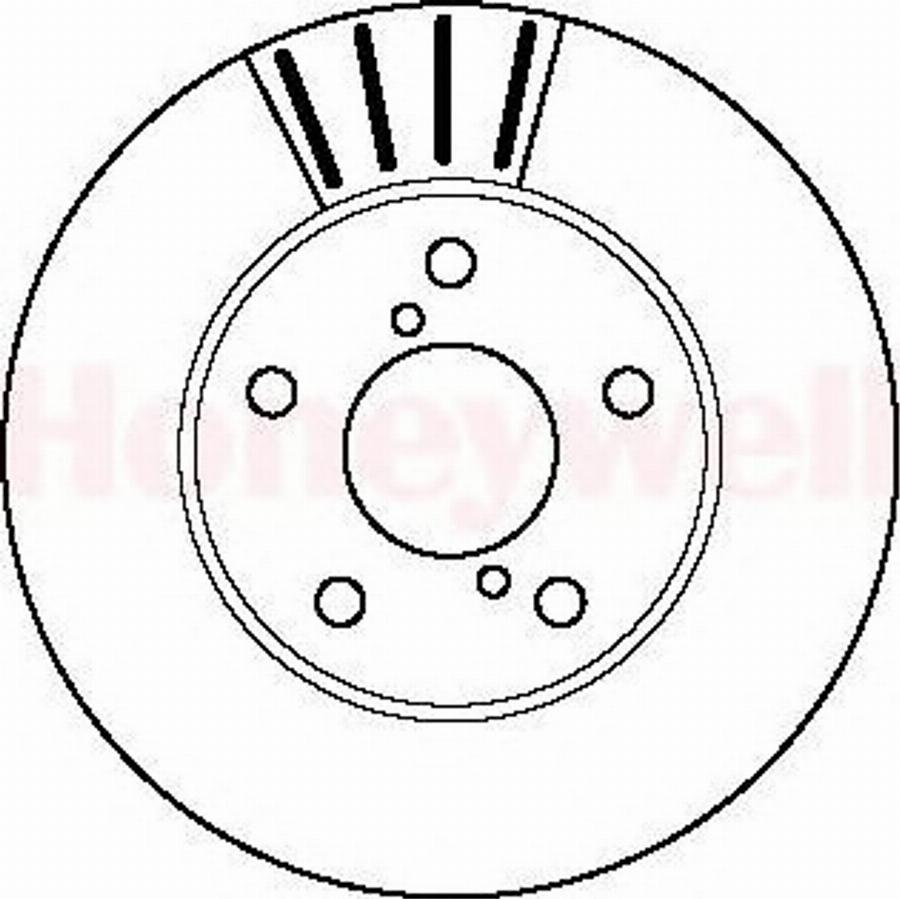 BENDIX 562116B - Kočioni disk www.molydon.hr