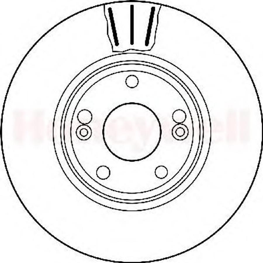 BENDIX 562183 B - Kočioni disk www.molydon.hr