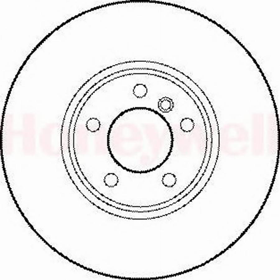 BENDIX 562134 B - Kočioni disk www.molydon.hr