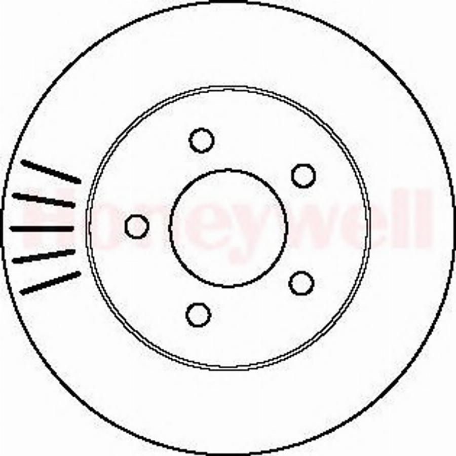 BENDIX 562137 B - Kočioni disk www.molydon.hr