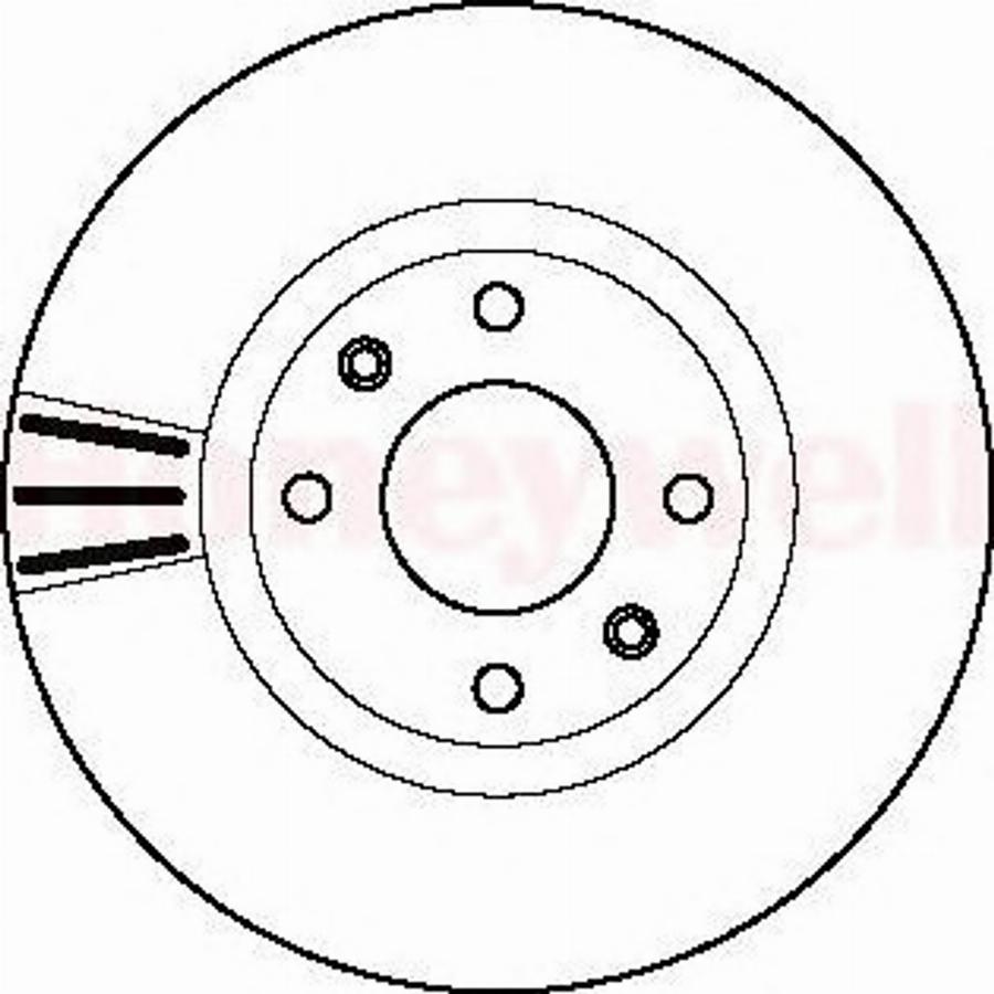 BENDIX 562129 B - Kočioni disk www.molydon.hr