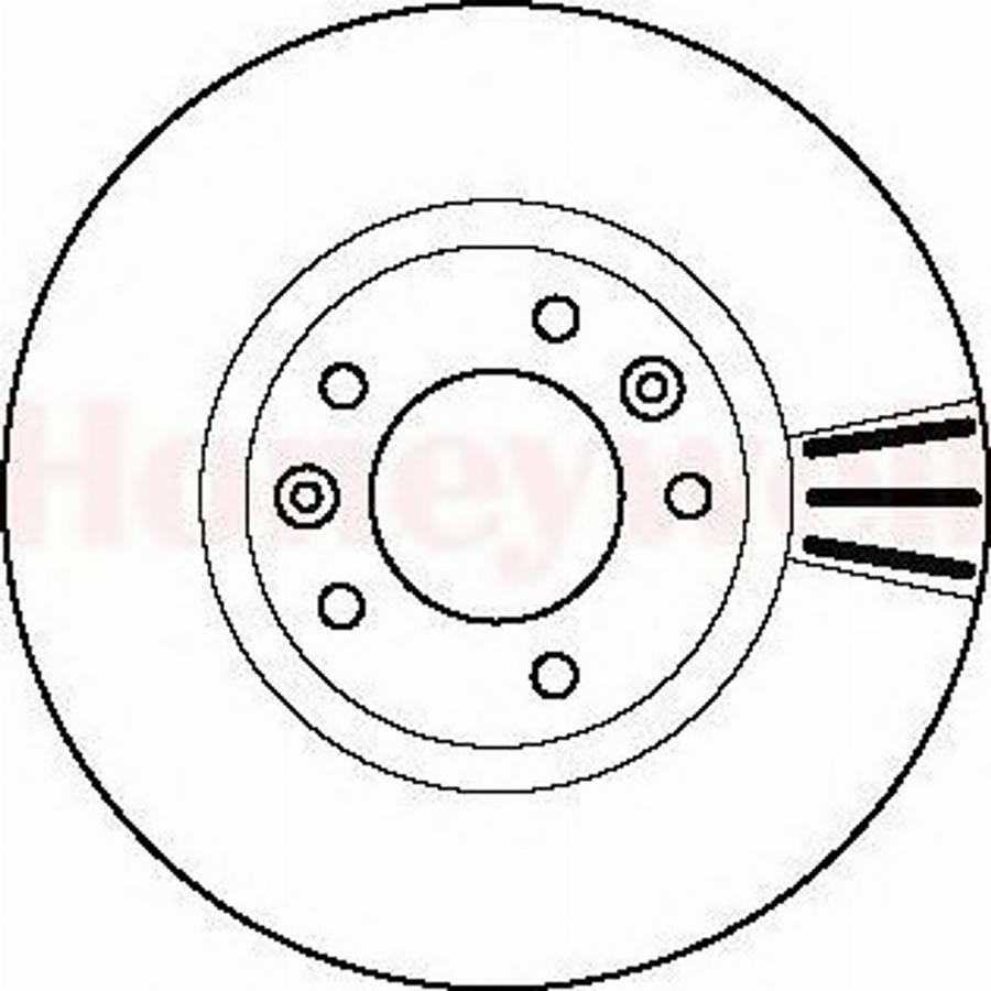 BENDIX 562126 B - Kočioni disk www.molydon.hr