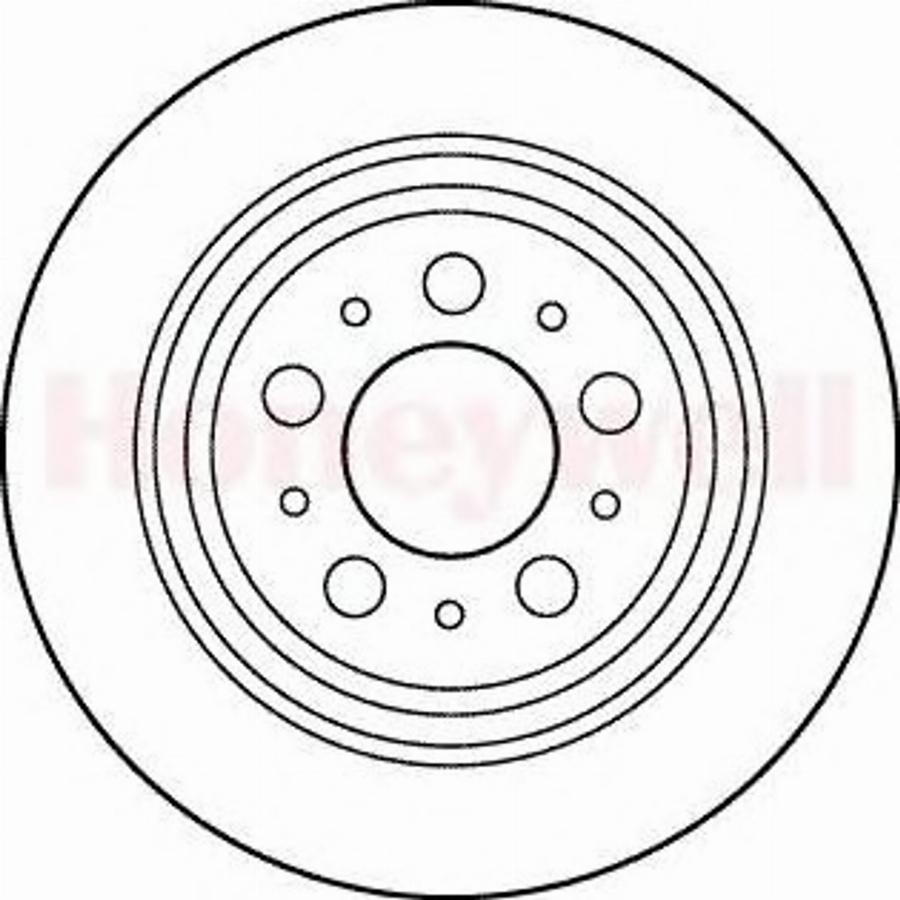 BENDIX 562174 B - Kočioni disk www.molydon.hr