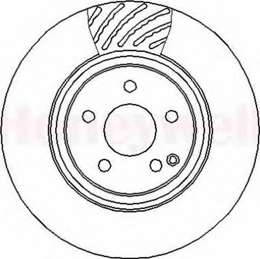 BENDIX 562396B - Kočioni disk www.molydon.hr