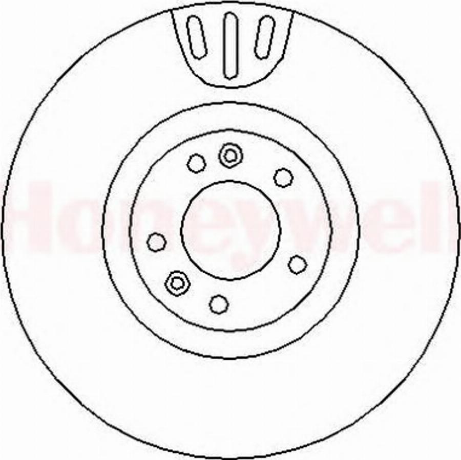 BENDIX 562398B - Kočioni disk www.molydon.hr