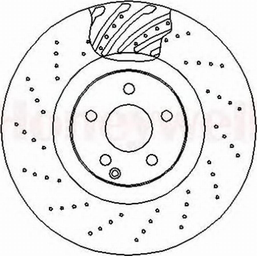 BENDIX 562349B - Kočioni disk www.molydon.hr