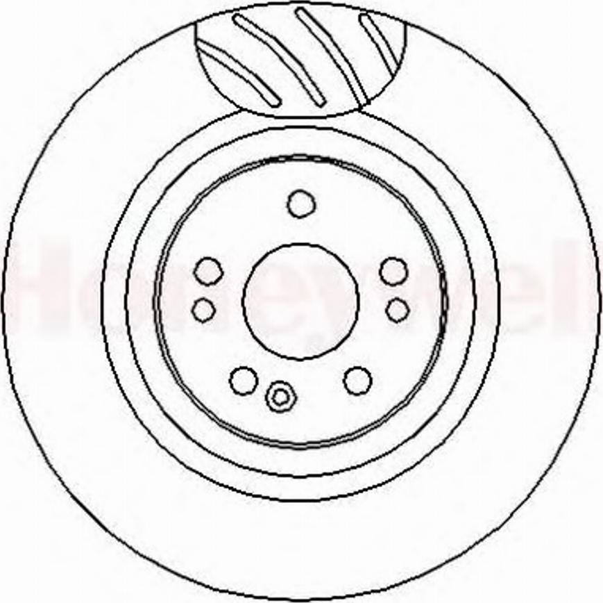 BENDIX 562341B - Kočioni disk www.molydon.hr