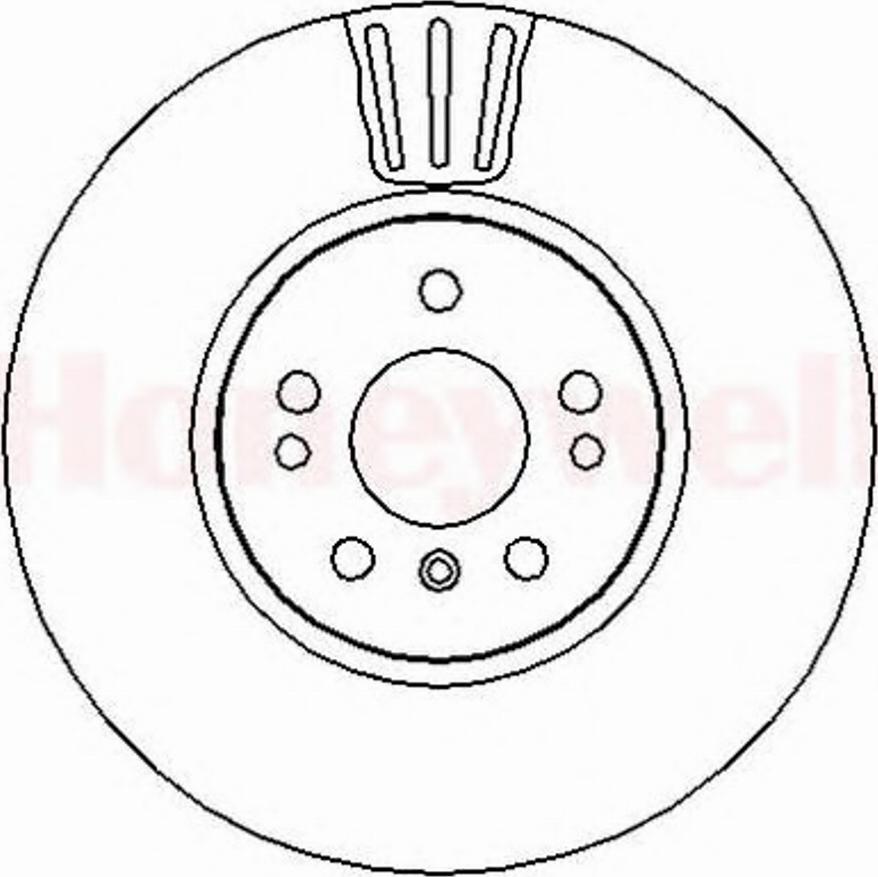 BENDIX 562343B - Kočioni disk www.molydon.hr