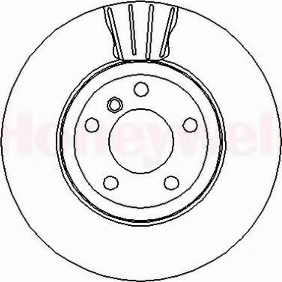 BENDIX 562350B - Kočioni disk www.molydon.hr