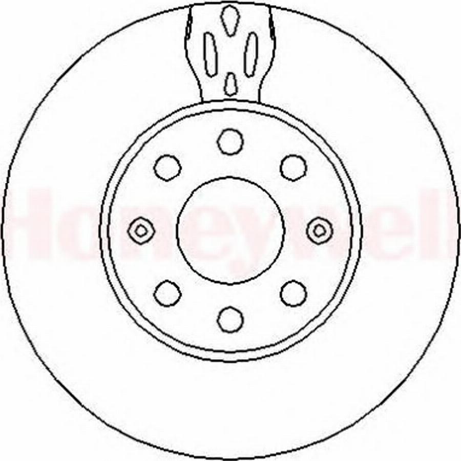 BENDIX 562304 B - Kočioni disk www.molydon.hr