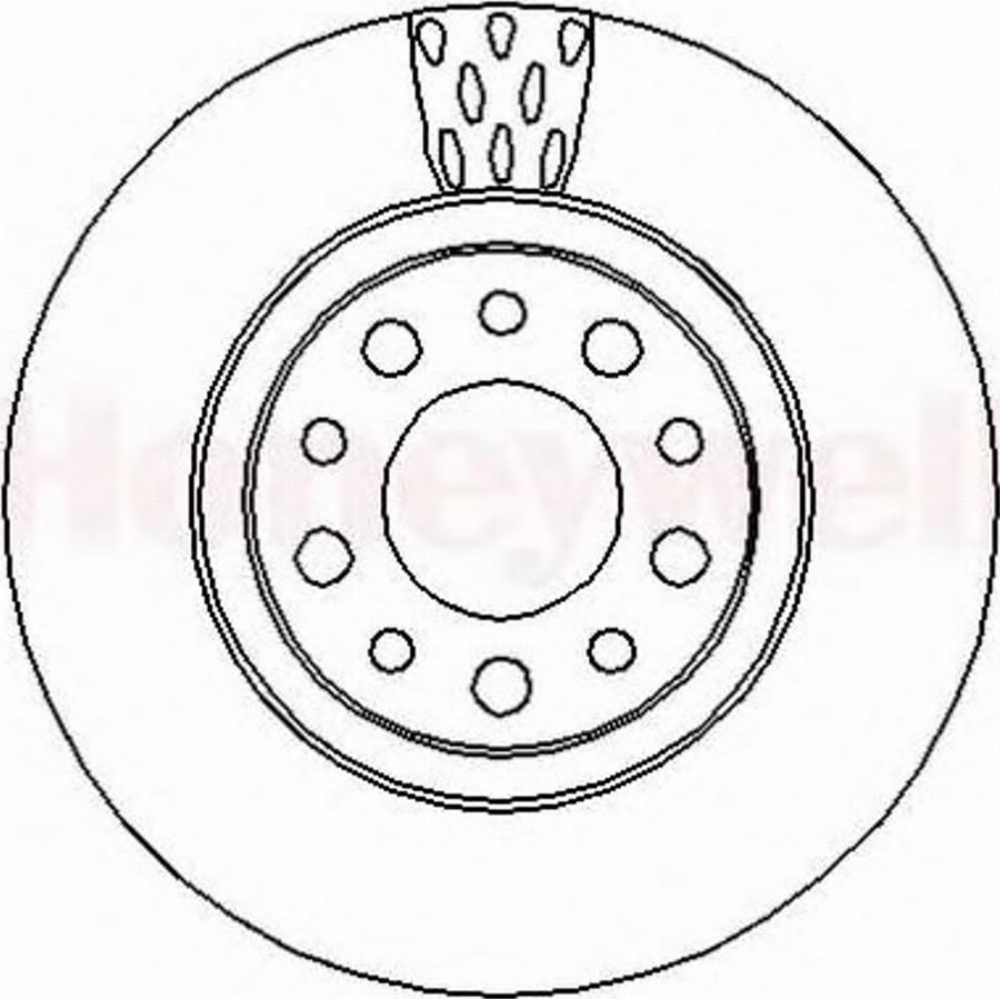 BENDIX 562302B - Kočioni disk www.molydon.hr