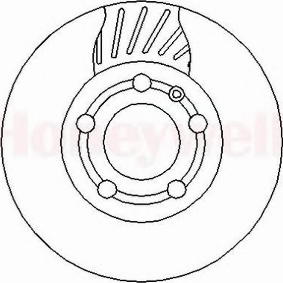 BENDIX 562307 B - Kočioni disk www.molydon.hr