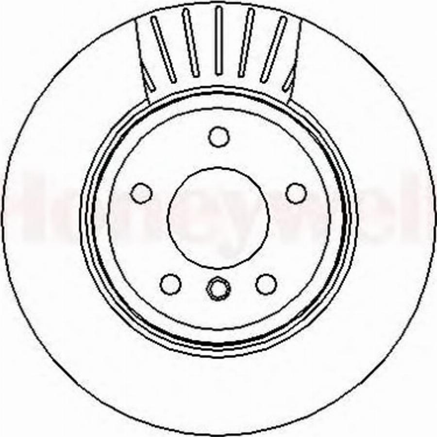 BENDIX 562319B - Kočioni disk www.molydon.hr