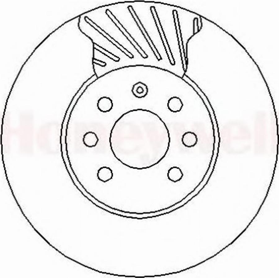 BENDIX 562315B - Kočioni disk www.molydon.hr