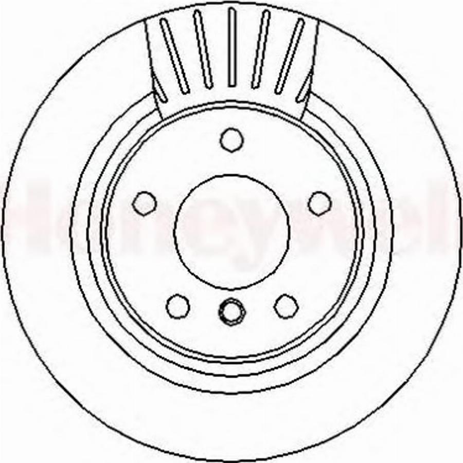 BENDIX 562316B - Kočioni disk www.molydon.hr