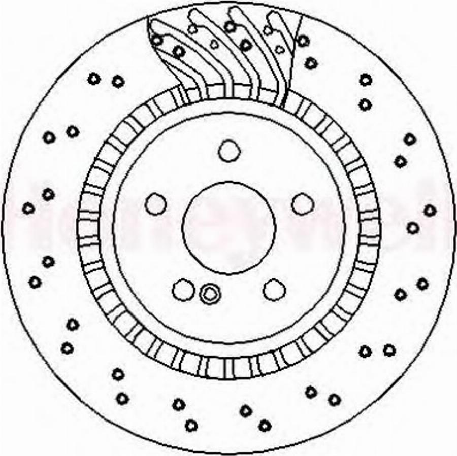 BENDIX 562339B - Kočioni disk www.molydon.hr