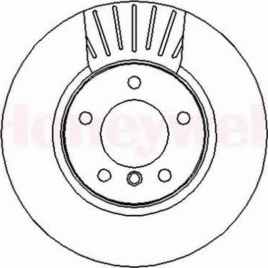 BENDIX 562320B - Kočioni disk www.molydon.hr