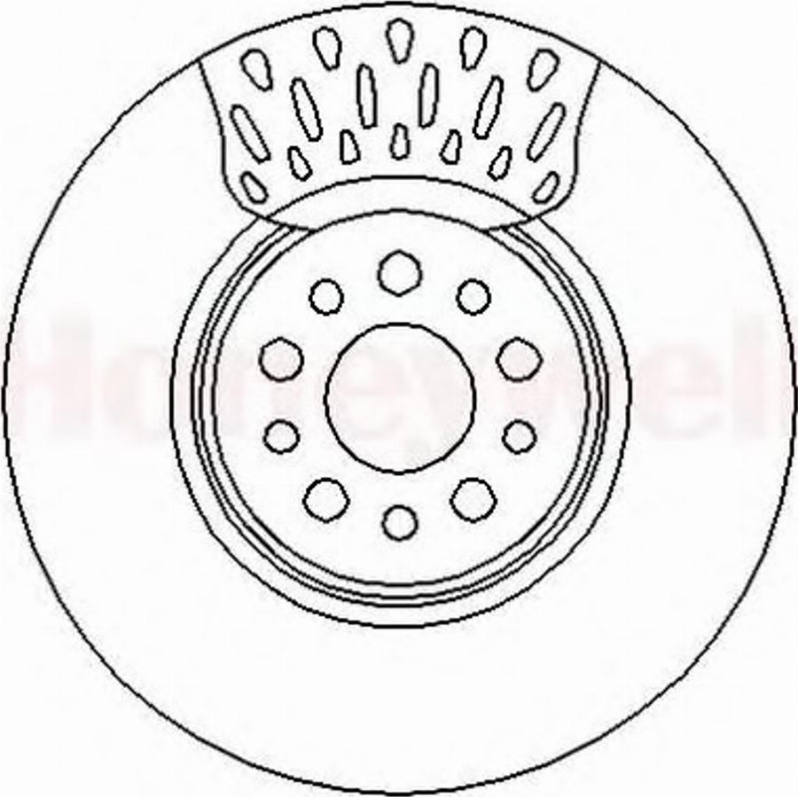 BENDIX 562328B - Kočioni disk www.molydon.hr