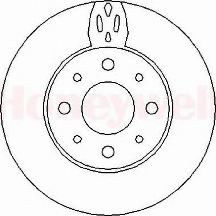 BENDIX 562296 B - Kočioni disk www.molydon.hr