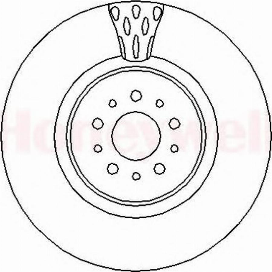 BENDIX 562298 B - Kočioni disk www.molydon.hr