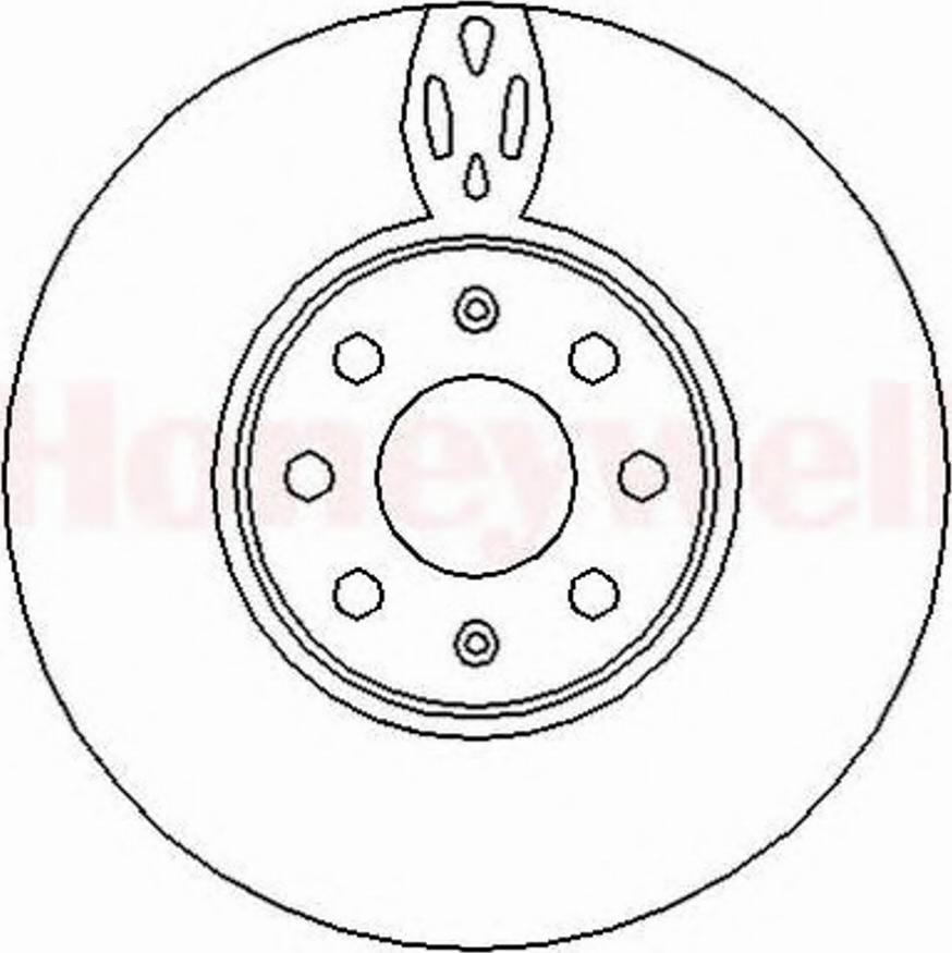 BENDIX 562297 B - Kočioni disk www.molydon.hr