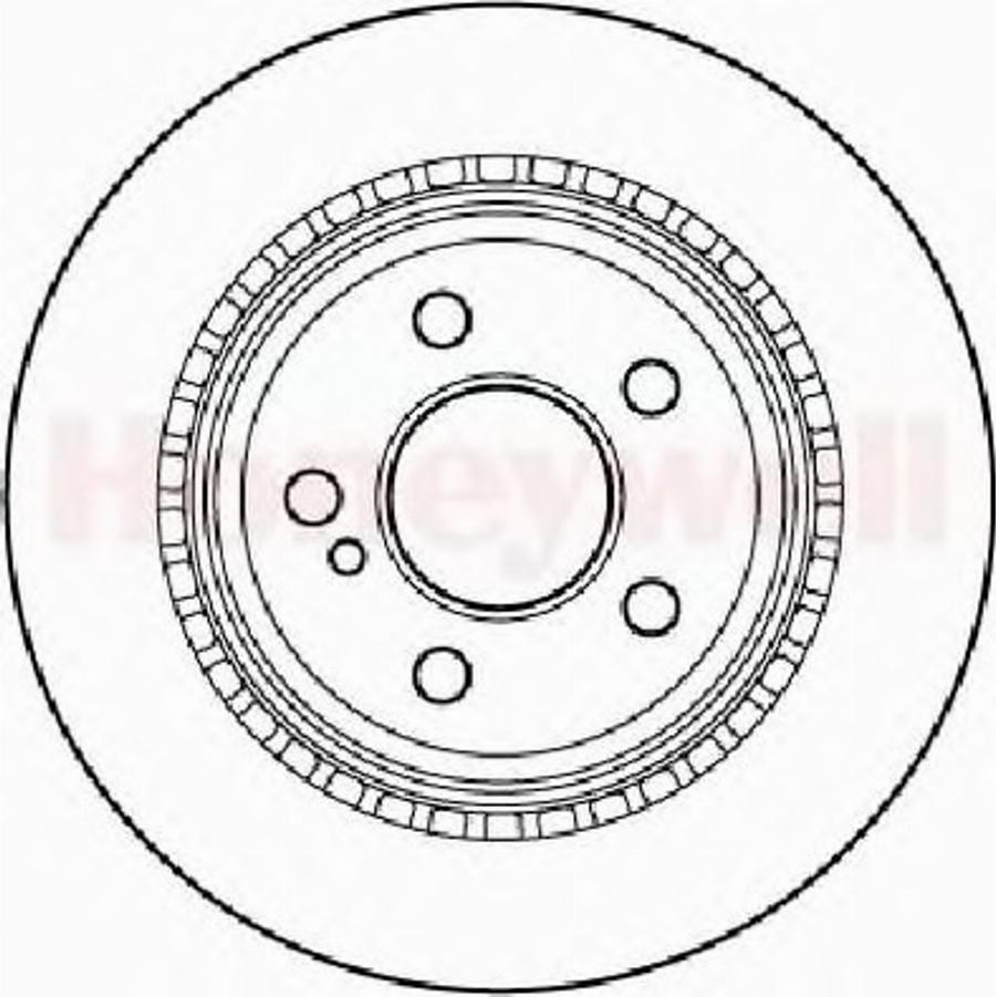 BENDIX 562242 B - Kočioni disk www.molydon.hr