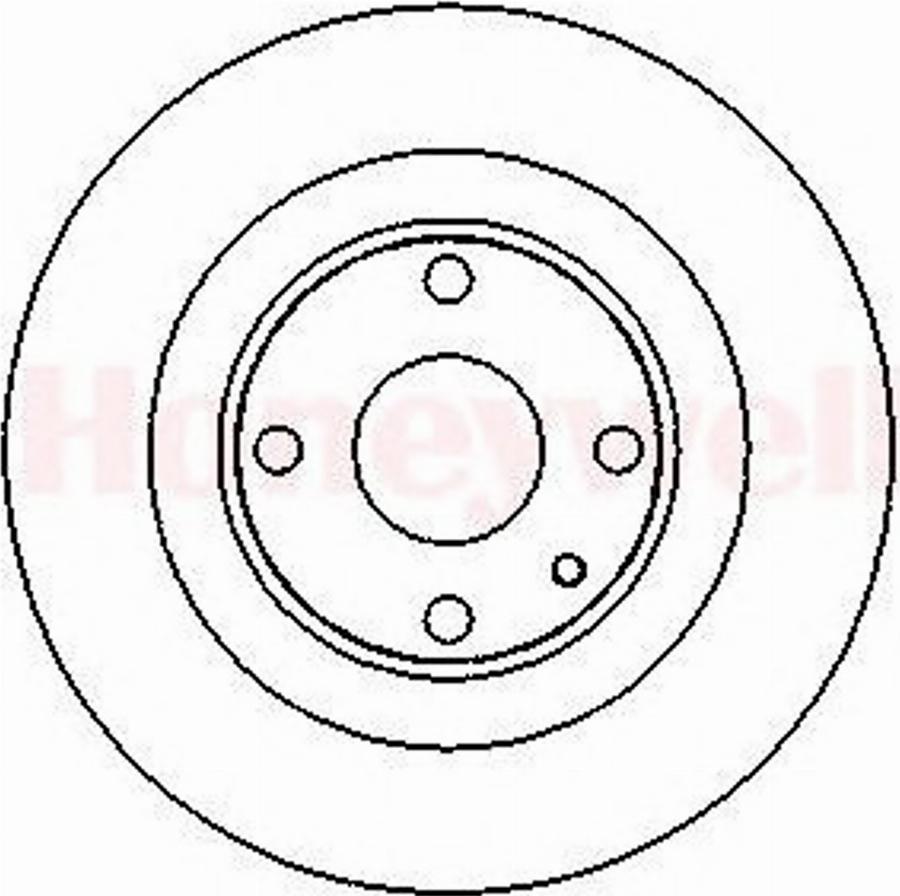 BENDIX 562255 B - Kočioni disk www.molydon.hr