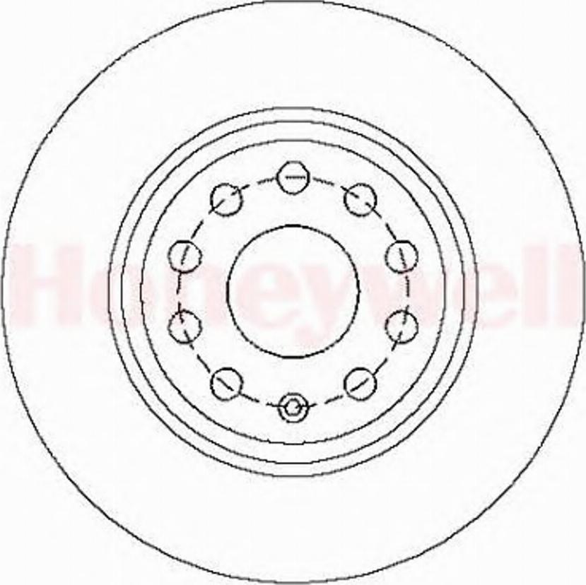 BENDIX 562258 B - Kočioni disk www.molydon.hr