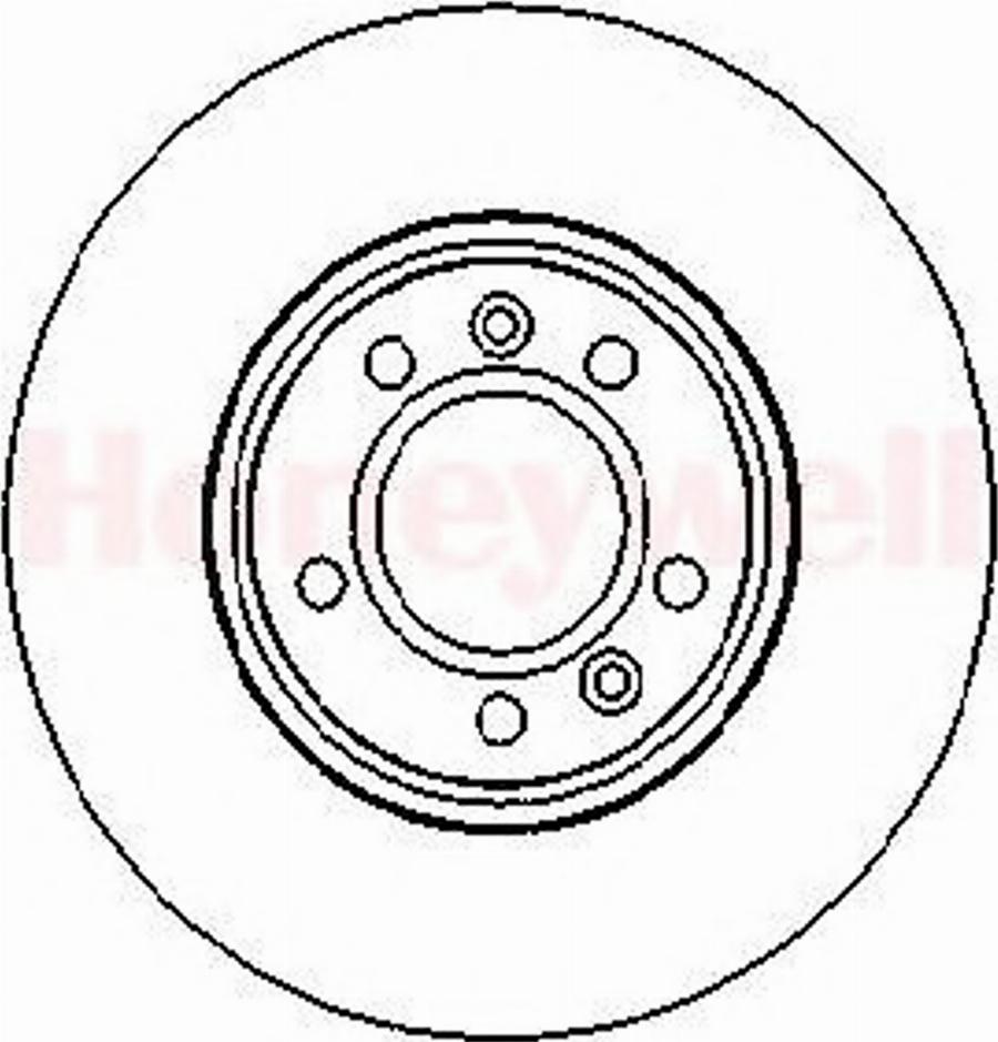 BENDIX 562266 B - Kočioni disk www.molydon.hr