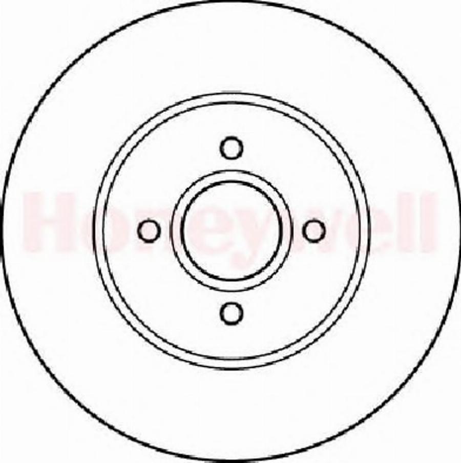 BENDIX 562206 B - Kočioni disk www.molydon.hr