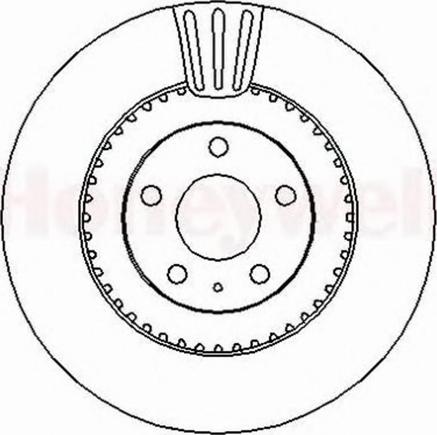 BENDIX 562289B - Kočioni disk www.molydon.hr