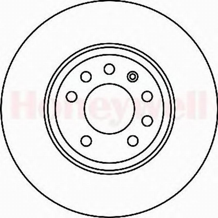 BENDIX 562222 B - Kočioni disk www.molydon.hr