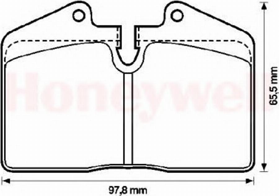 BENDIX 571348B - Komplet Pločica, disk-kočnica www.molydon.hr