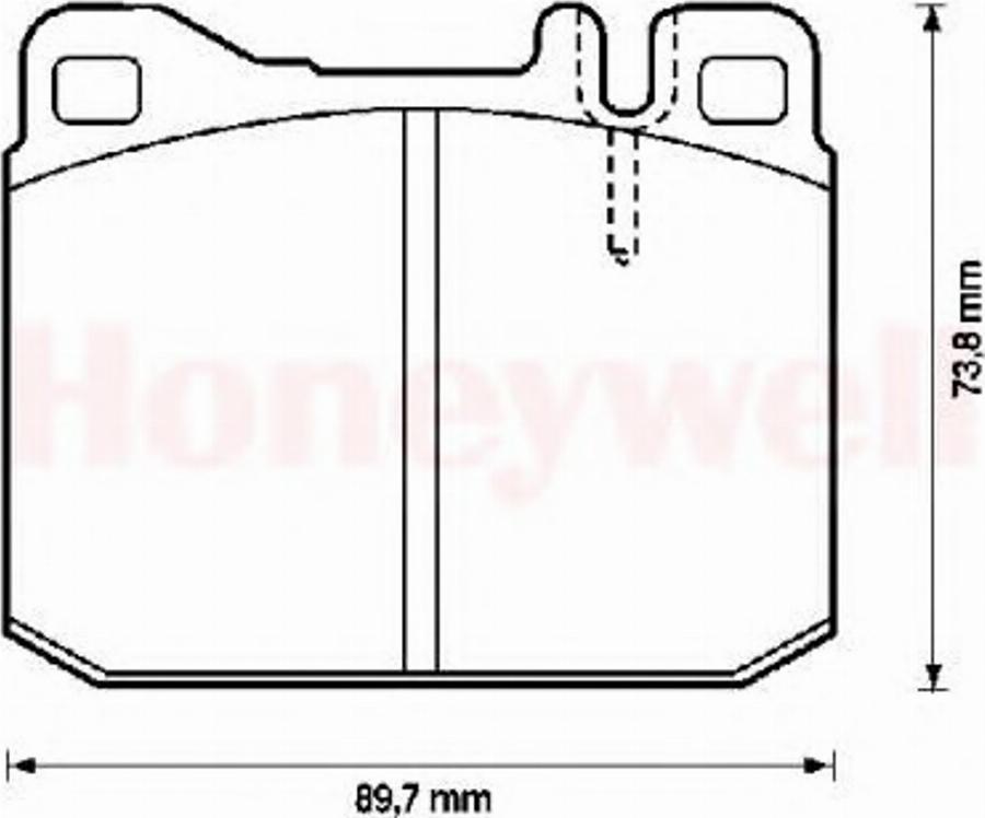 BENDIX 571372X - Komplet Pločica, disk-kočnica www.molydon.hr