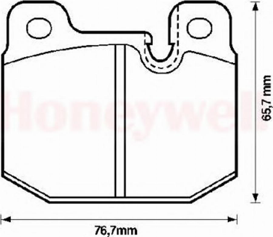 BENDIX 571271X - Komplet Pločica, disk-kočnica www.molydon.hr