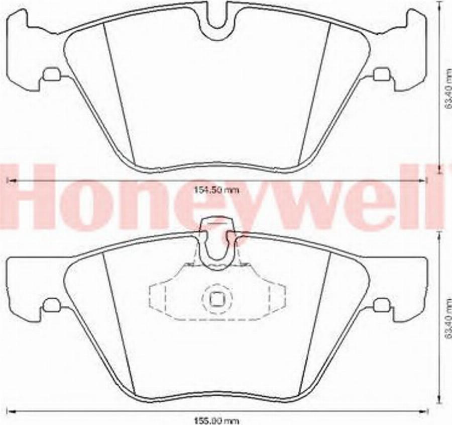 BENDIX 573188B - Komplet Pločica, disk-kočnica www.molydon.hr