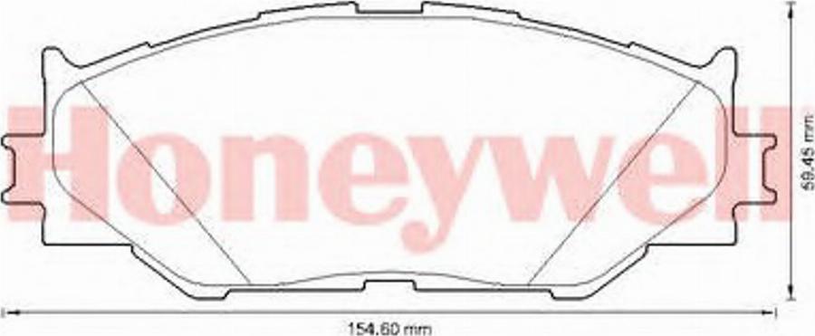 BENDIX 572620B - Komplet Pločica, disk-kočnica www.molydon.hr