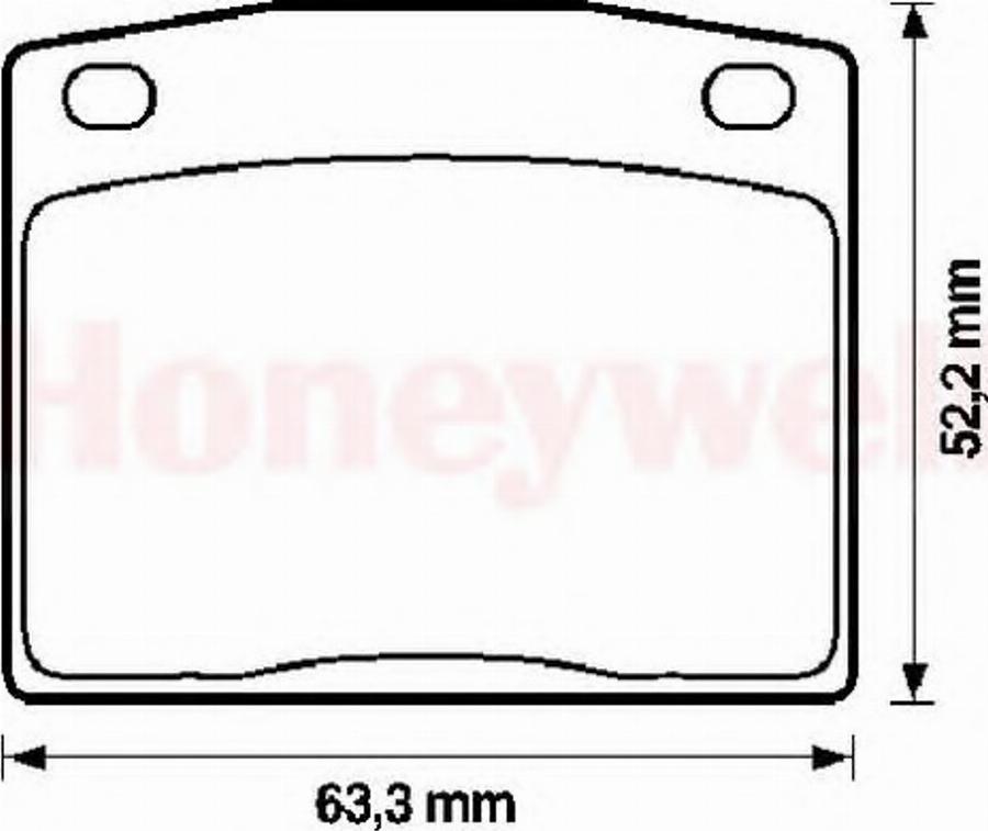 BENDIX 572106B - Komplet Pločica, disk-kočnica www.molydon.hr