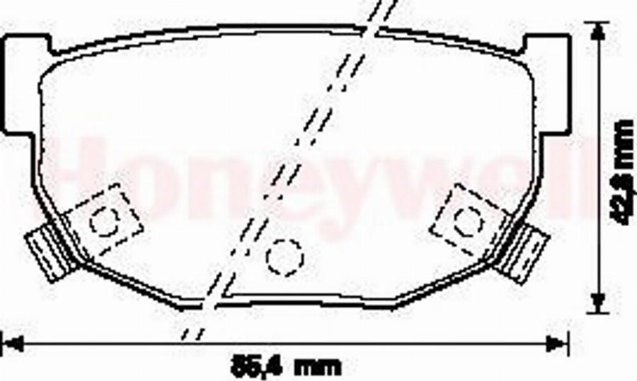 BENDIX 572130B - Komplet Pločica, disk-kočnica www.molydon.hr