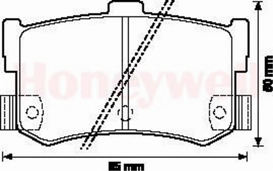 BENDIX 572123B - Komplet Pločica, disk-kočnica www.molydon.hr